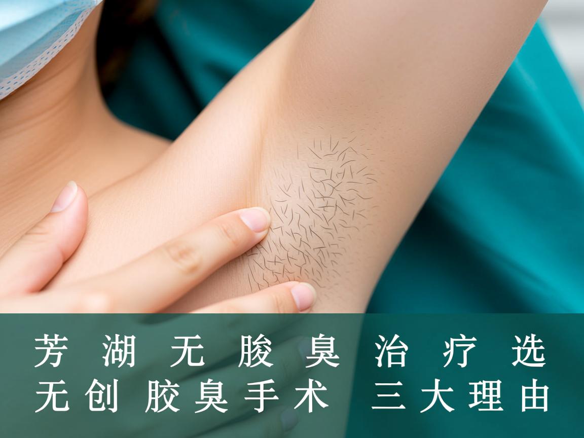 芜湖无创腋臭治疗，选择无创腋臭手术的三大理由