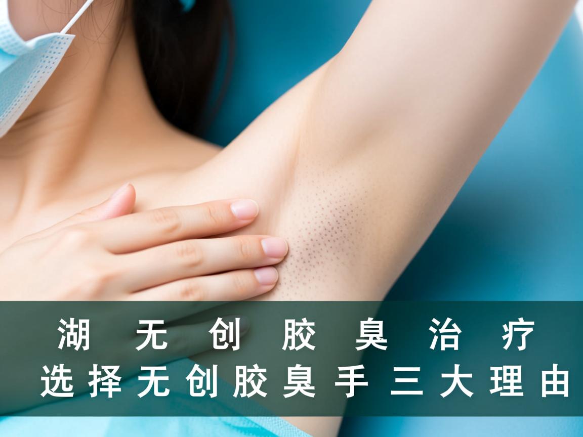 芜湖无创腋臭治疗，选择无创腋臭手术的三大理由