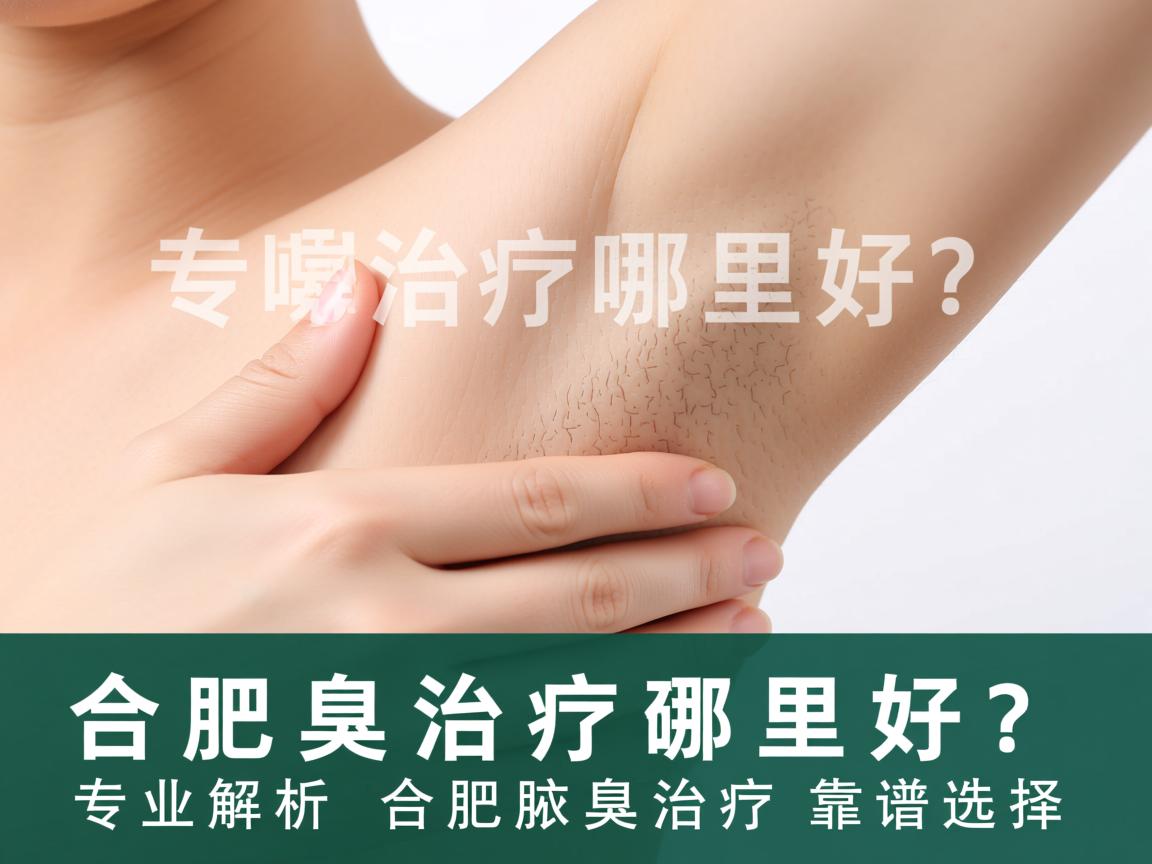 合肥腋臭治疗哪里好？专业解析合肥腋臭治疗的靠谱选择