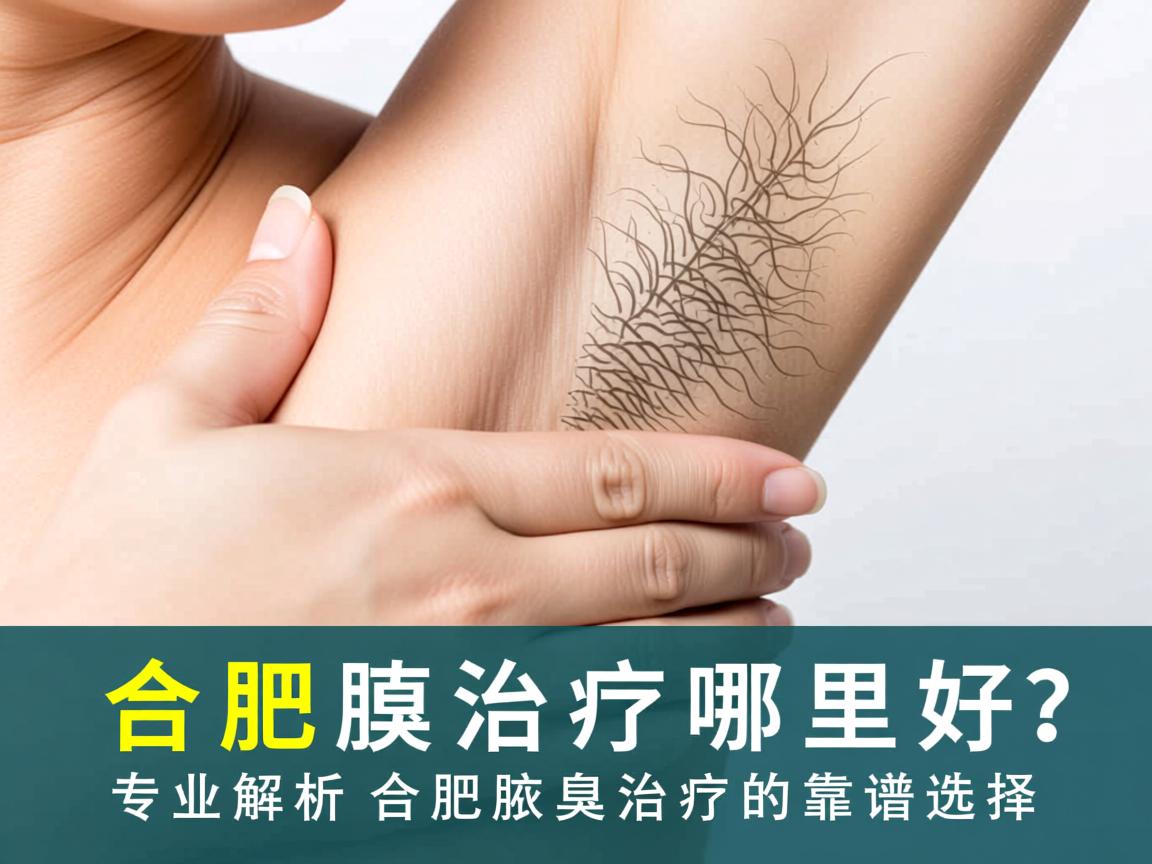 合肥腋臭治疗哪里好？专业解析合肥腋臭治疗的靠谱选择