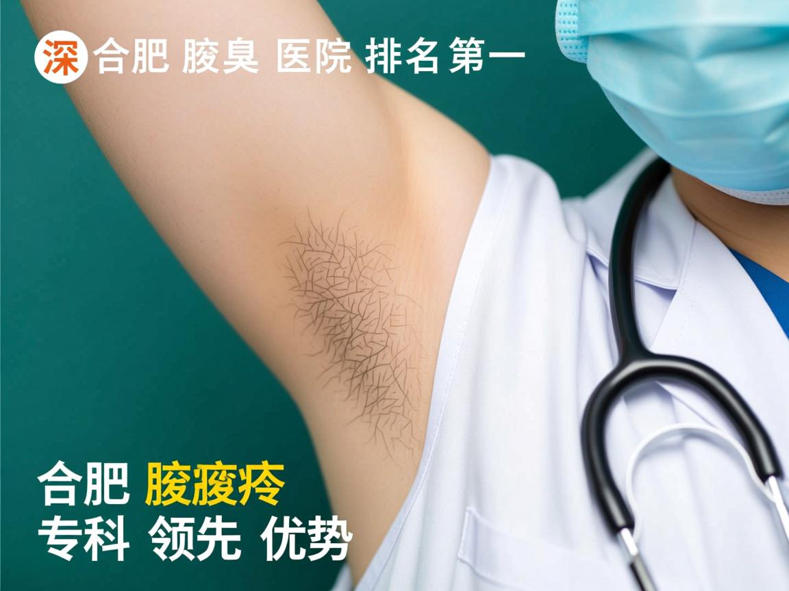合肥腋臭医院排名第一，深度解析合肥腋臭专科的领先优势