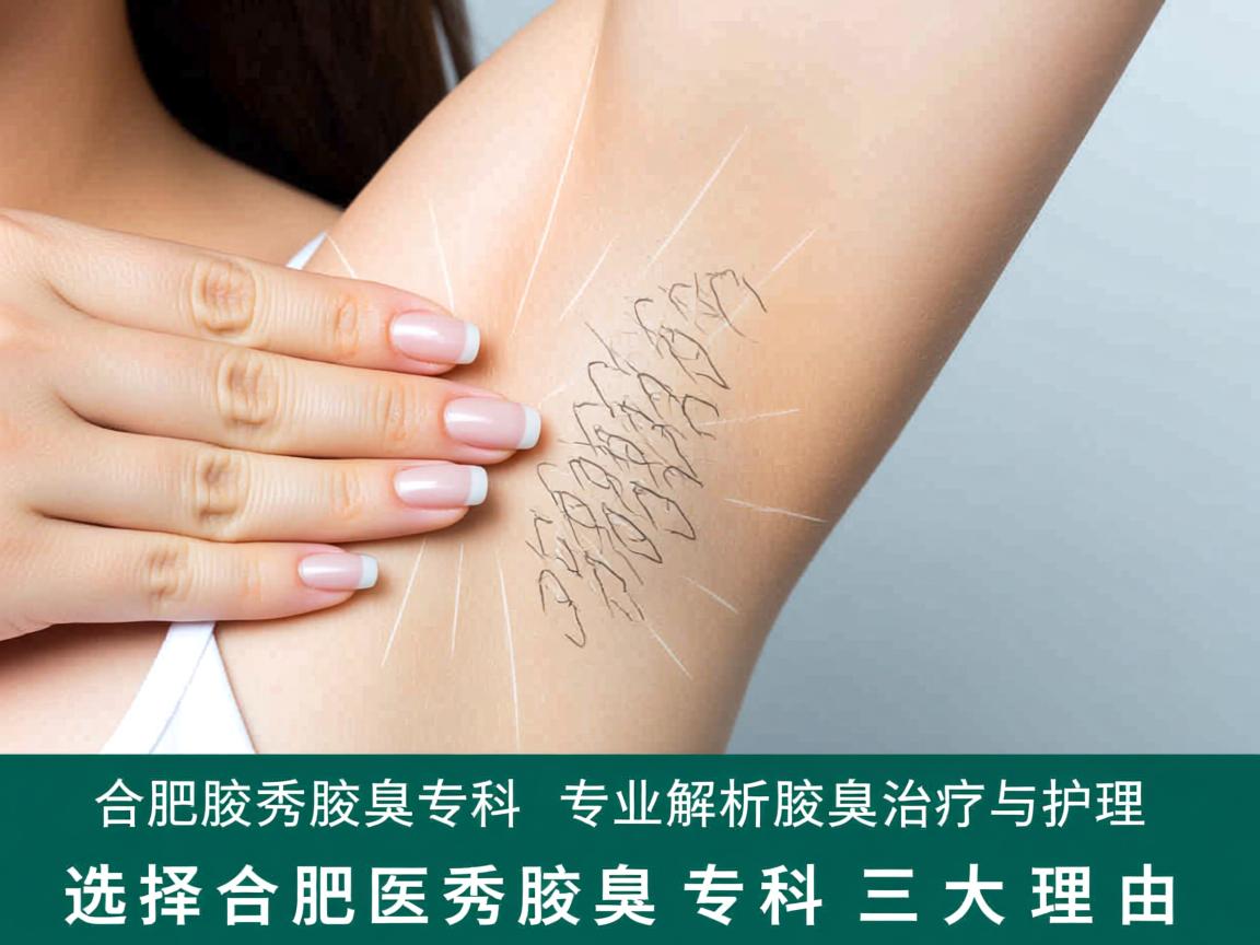 合肥腋秀腋臭专科，专业解析腋臭治疗与护理，选择合肥腋秀腋臭专科的三大理由