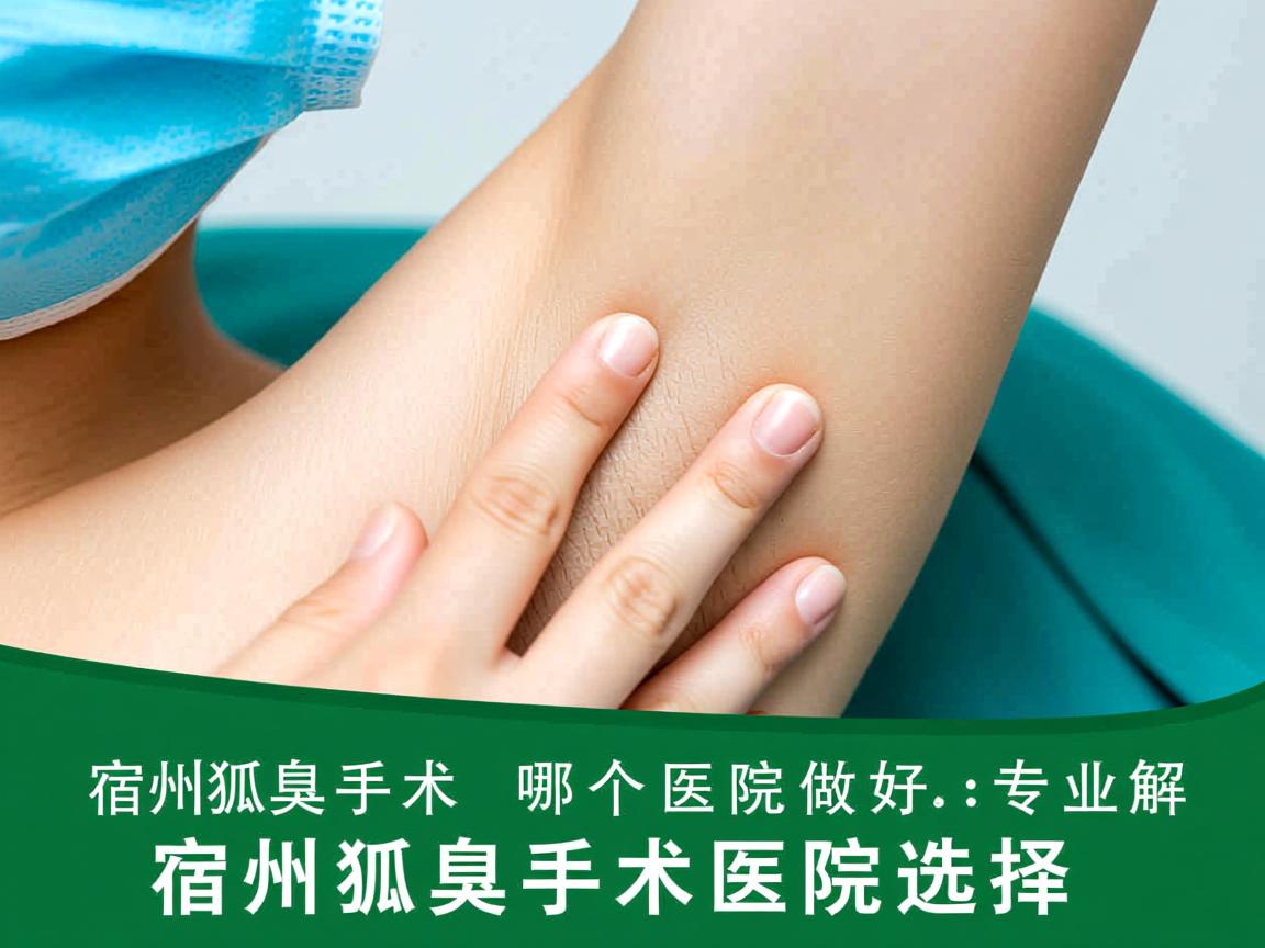 宿州狐臭手术哪个医院做的好,专业解析宿州狐臭手术医院选择 宿州狐臭手术哪个医院做的好,专业解析宿州狐臭手术医院选择