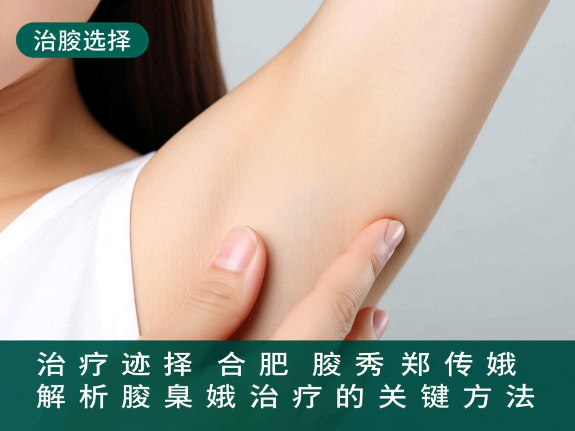腋臭治疗选择,合肥腋秀郑传娥解析腋臭治疗的关键方法 腋臭治疗选择,合肥腋秀郑传娥解析腋臭治疗的关键方法