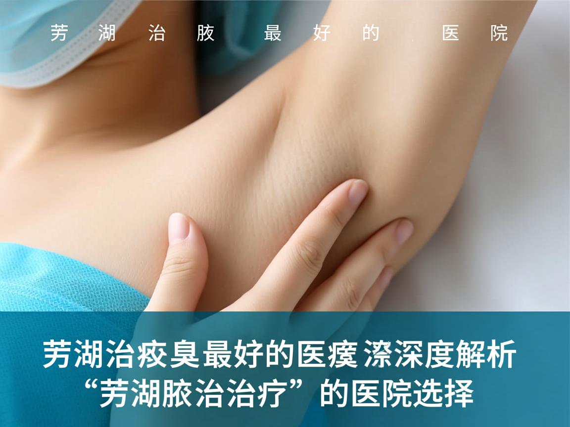 芜湖治疗腋臭最好的医院，深度解析芜湖腋臭治疗的医院选择