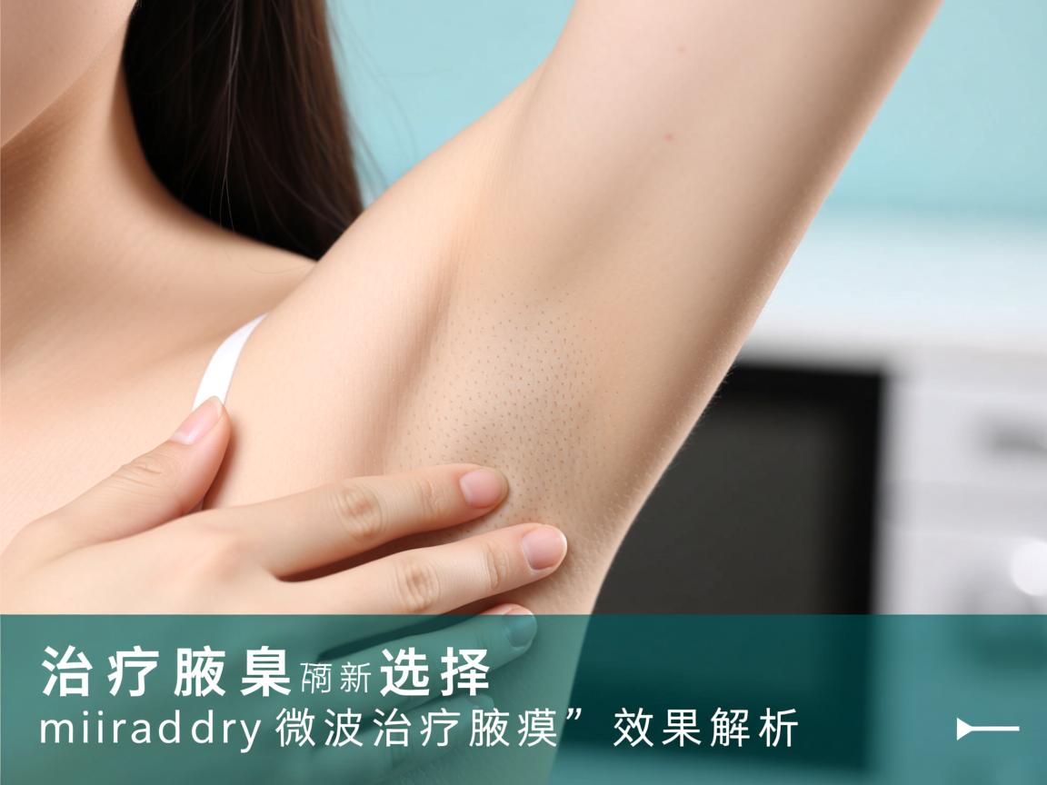 腋臭治疗新选择，miradry微波治疗腋臭的效果解析