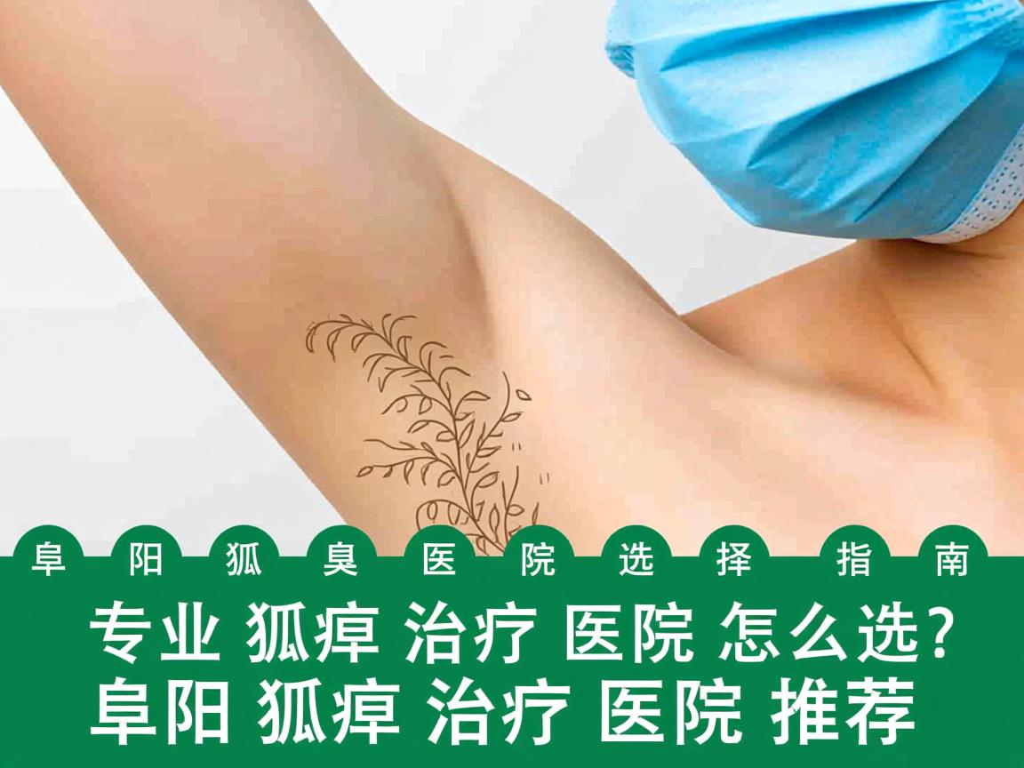 阜阳治疗狐臭的医院选择指南，专业狐臭治疗医院怎么选？阜阳狐臭治疗医院推荐