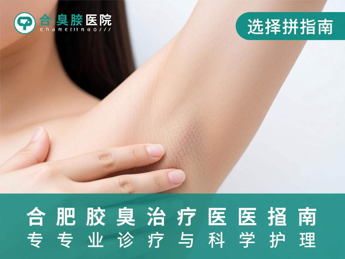 合肥腋臭治疗医院选择指南，专业诊疗与科学护理