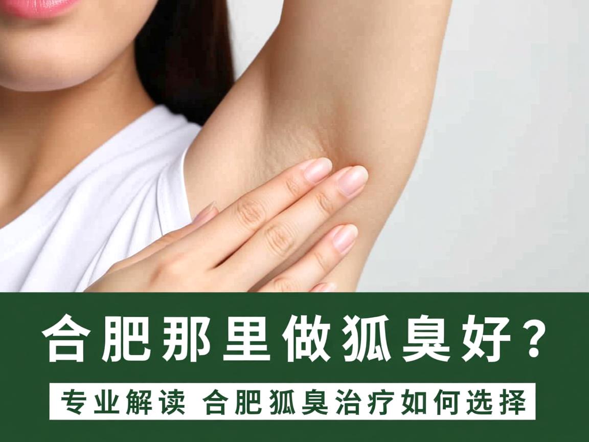 合肥那里做狐臭好？专业解读合肥狐臭治疗如何选择