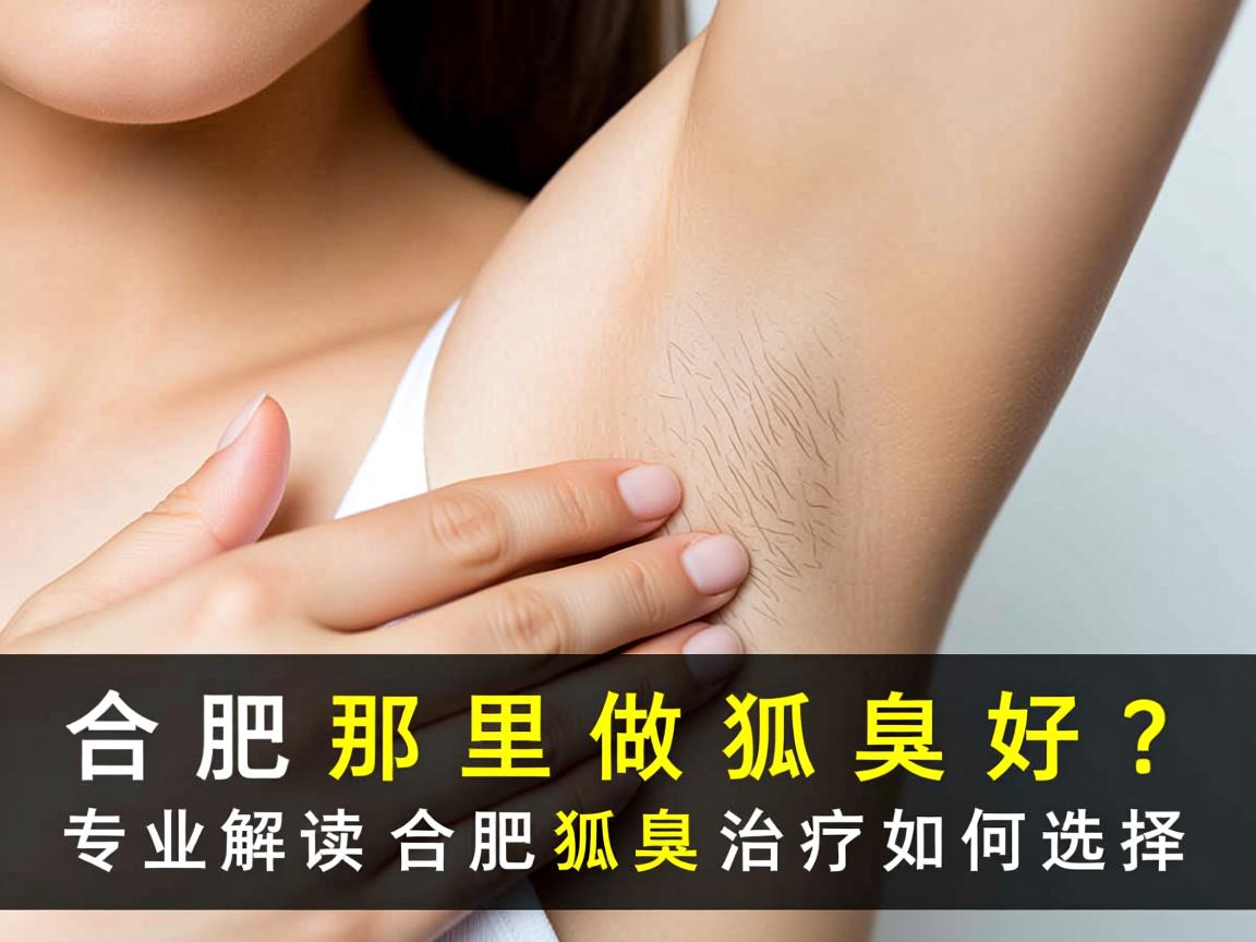 合肥那里做狐臭好？专业解读合肥狐臭治疗如何选择