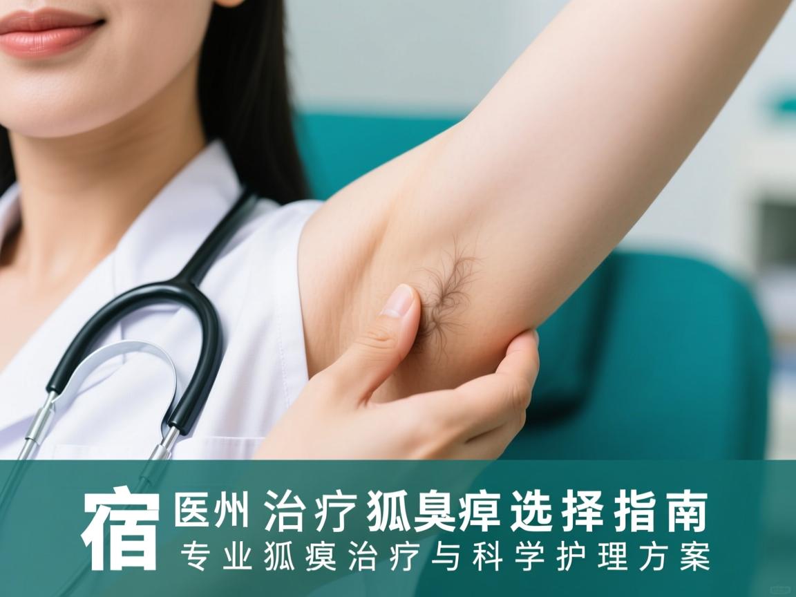 宿州治疗狐臭的医院选择指南，专业狐臭治疗与科学护理方案