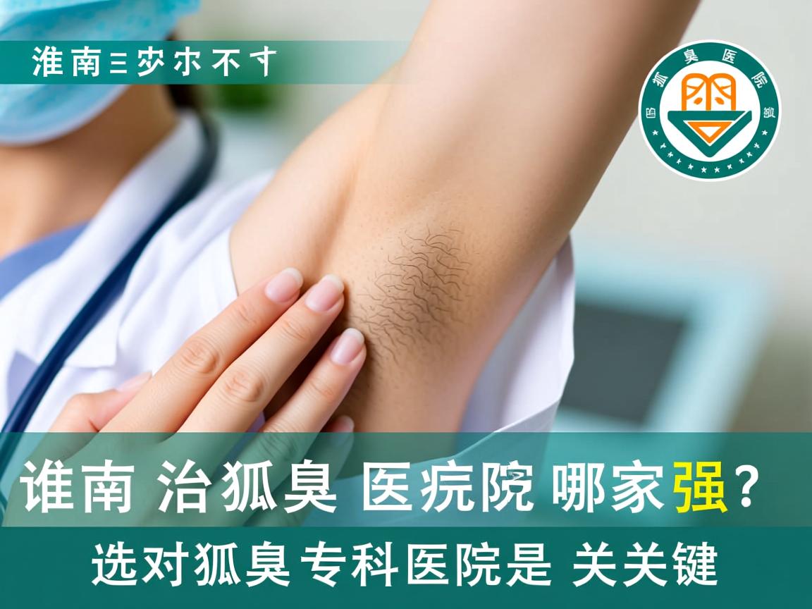 淮南治狐臭医院哪家强？选对狐臭专科医院是关键