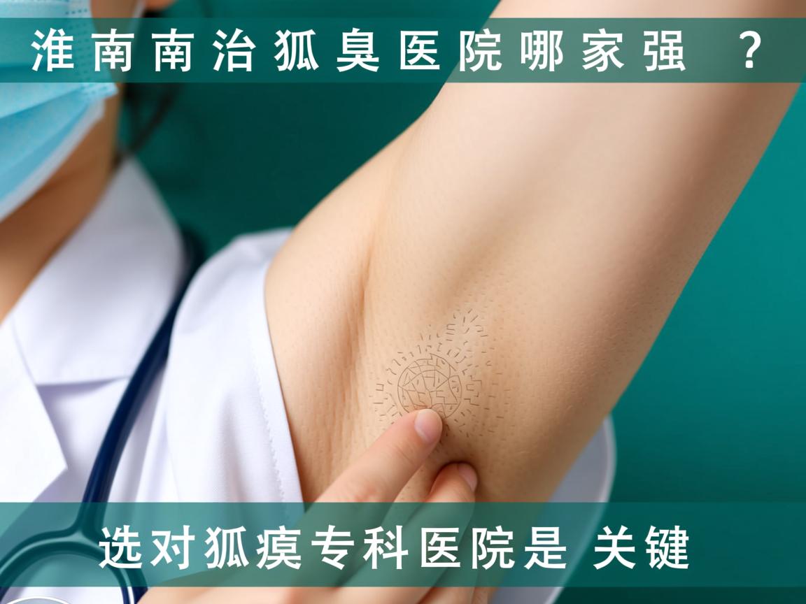 淮南治狐臭医院哪家强？选对狐臭专科医院是关键