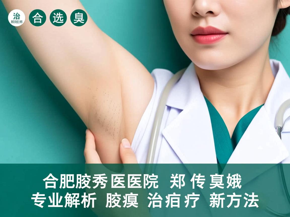 腋臭治疗选择，合肥腋秀医院郑传娥专业解析腋臭治疗新方法