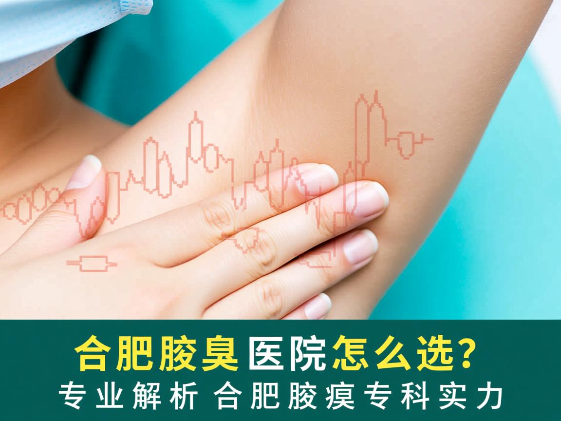 合肥腋臭医院怎么选？专业解析合肥腋臭专科实力
