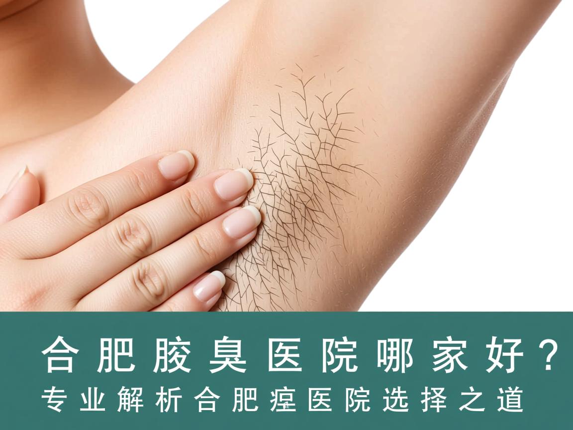 合肥腋臭医院哪家好？专业解析合肥腋臭医院的选择之道