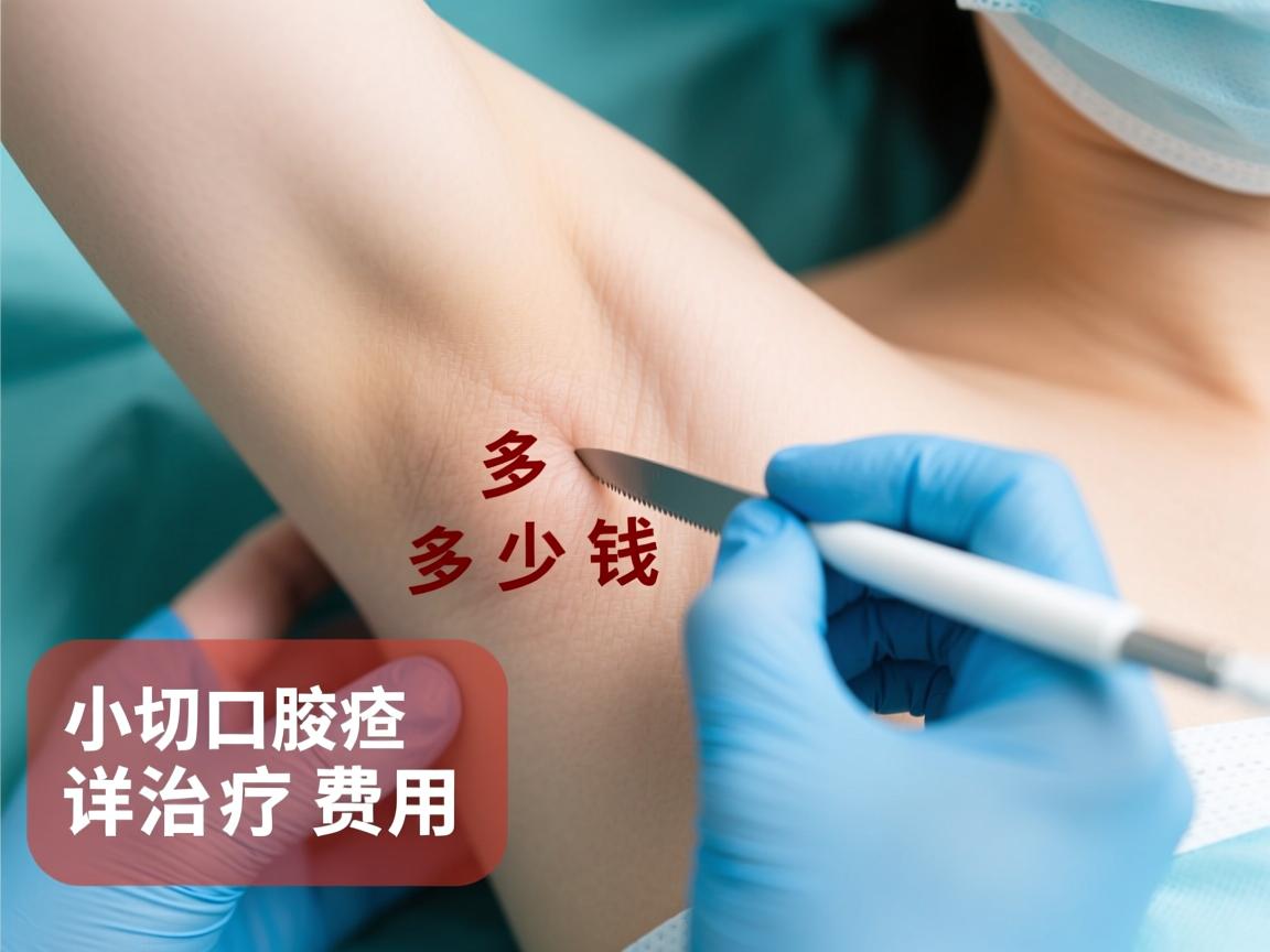 小切口治疗腋臭多少钱，详解小切口腋臭治疗费用