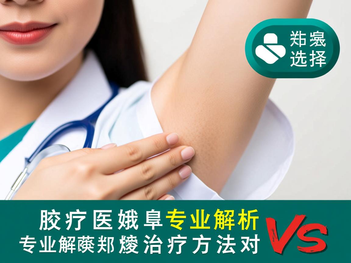 腋臭治疗选择，郑传娥医生专业解析腋臭治疗方法对比