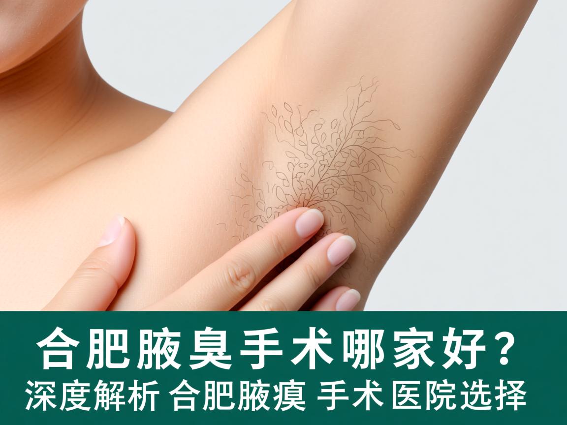 合肥腋臭手术哪家好？深度解析合肥腋臭手术医院选择