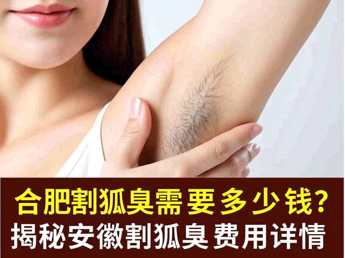 合肥割狐臭需要多少钱？揭秘安徽割狐臭费用详情
