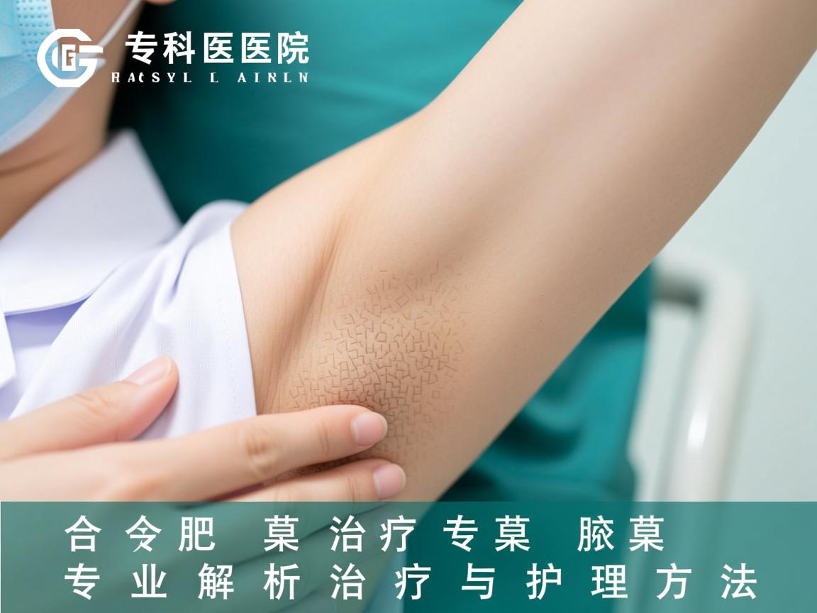 合肥腋臭治疗专科医院，专业解析腋臭治疗与护理方法
