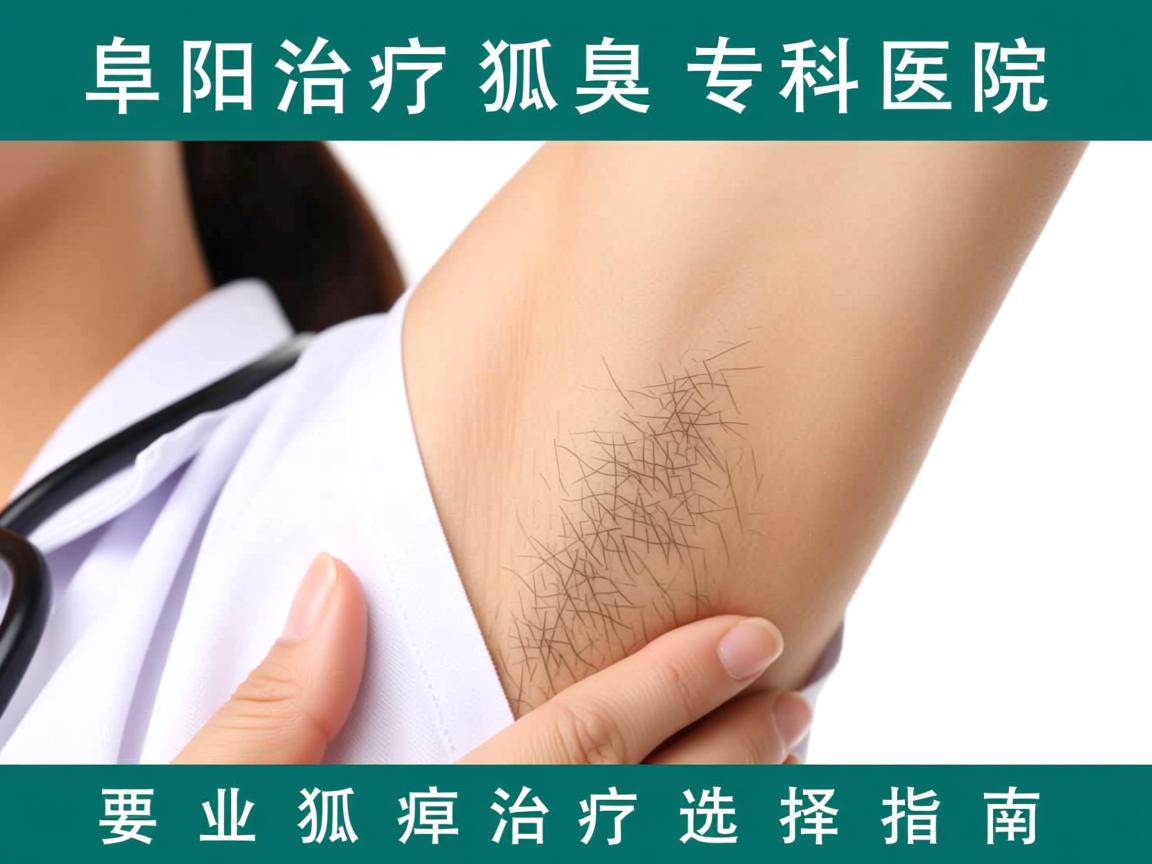 阜阳治疗狐臭的专科医院，专业狐臭治疗选择指南