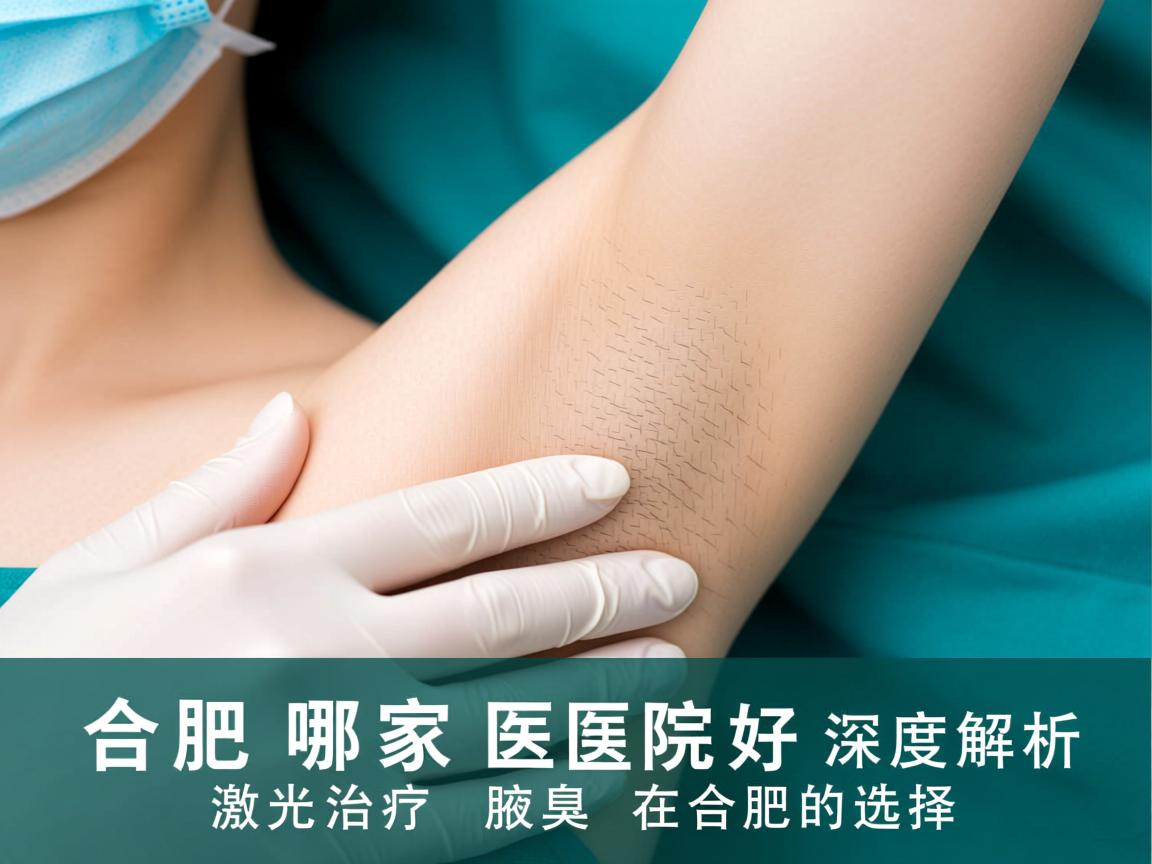 合肥哪家医院好，深度解析激光治疗腋臭在合肥的选择