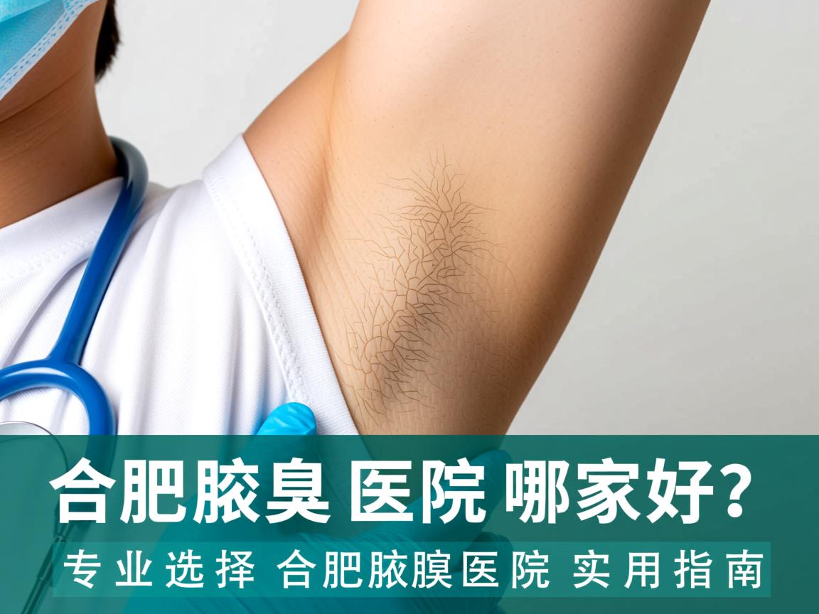 合肥腋臭医院哪家好？专业选择合肥腋臭医院的实用指南