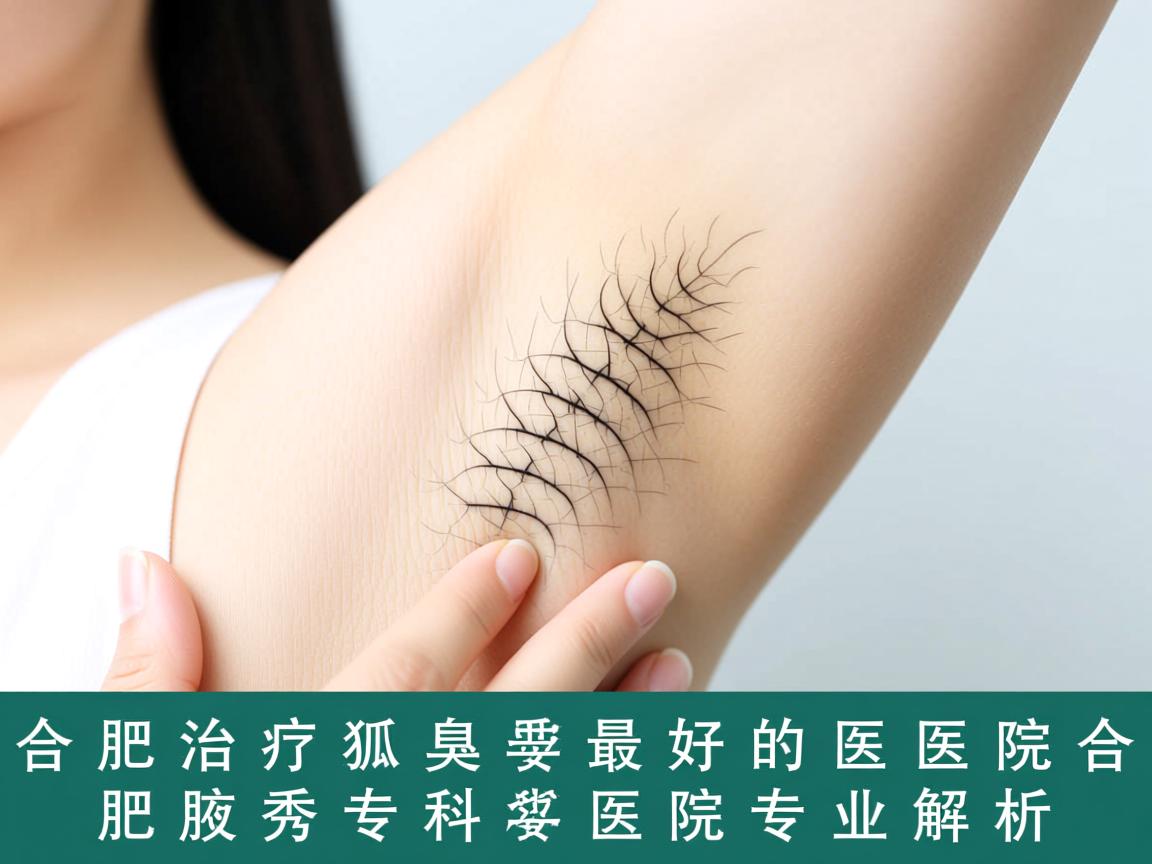 合肥治疗狐臭最好的医院，合肥腋秀专科医院专业解析