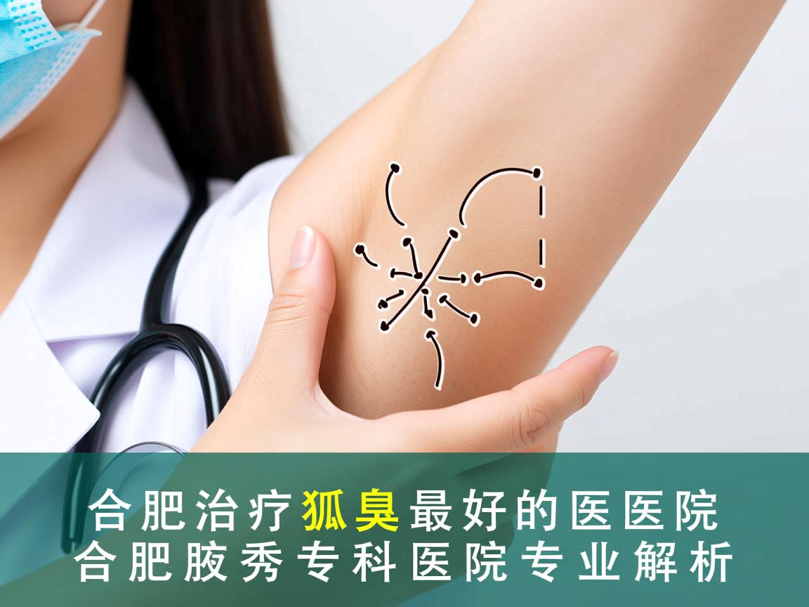 合肥治疗狐臭最好的医院，合肥腋秀专科医院专业解析