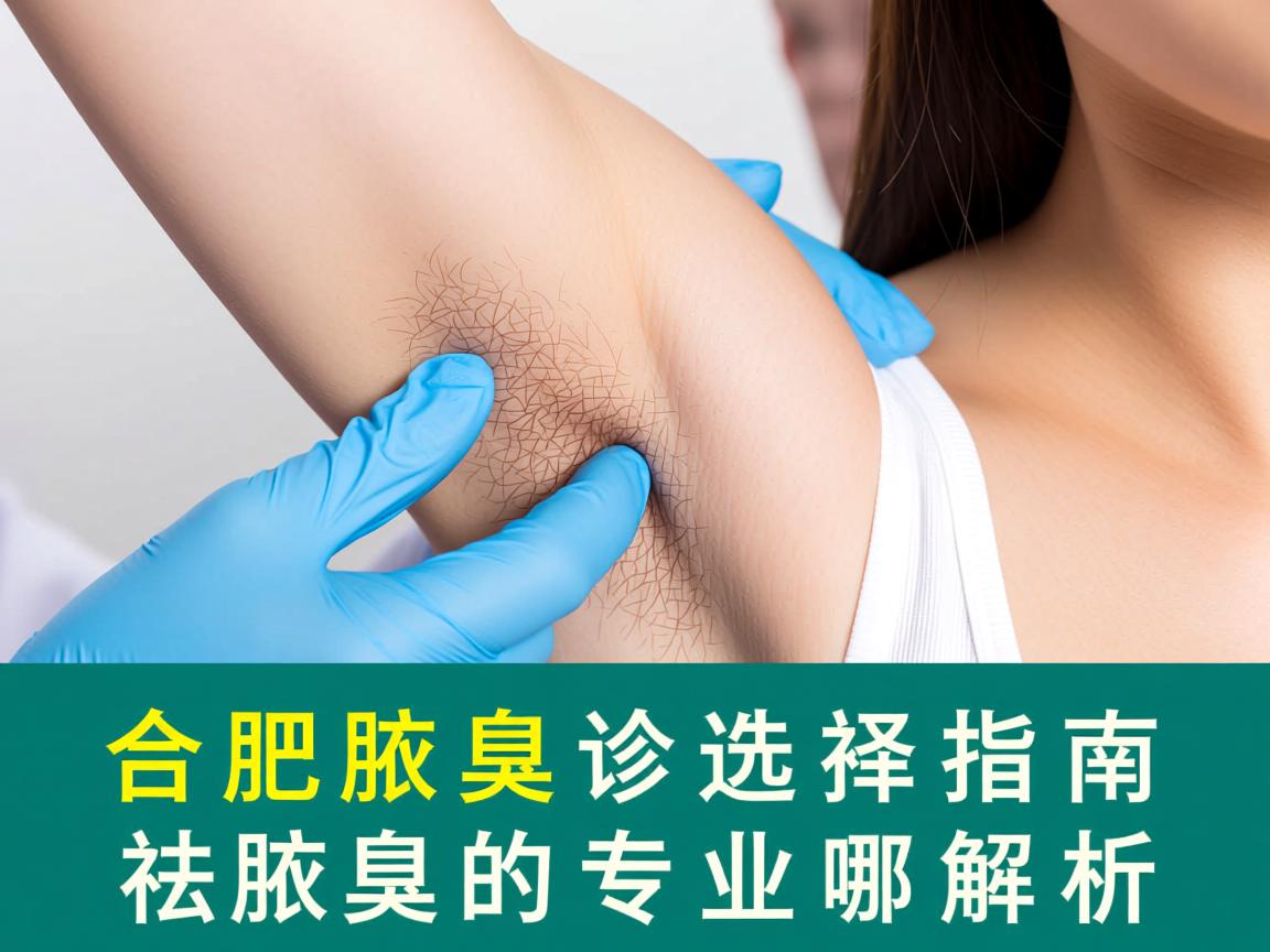 合肥腋臭诊疗选择指南，在合肥哪里能祛腋臭的专业解析