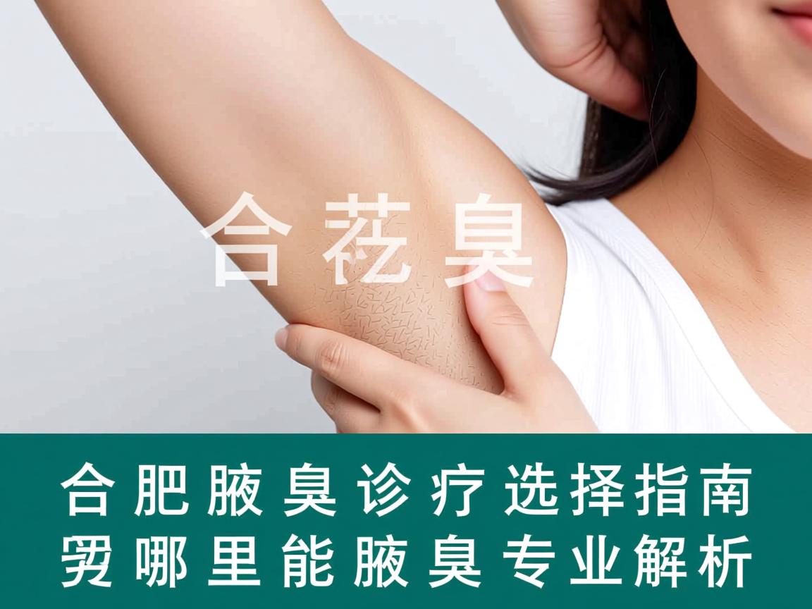 合肥腋臭诊疗选择指南，在合肥哪里能祛腋臭的专业解析