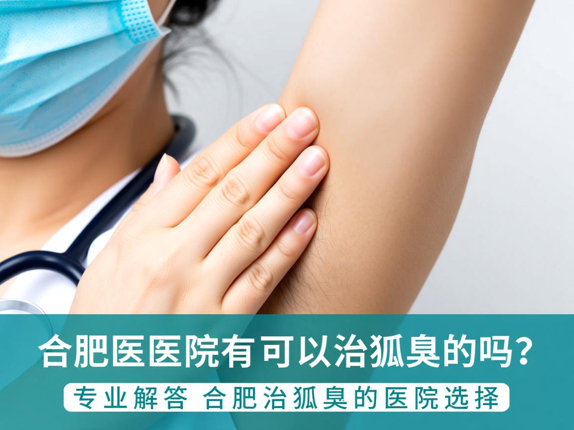 合肥医院有可以治狐臭的吗？专业解答合肥治狐臭的医院选择