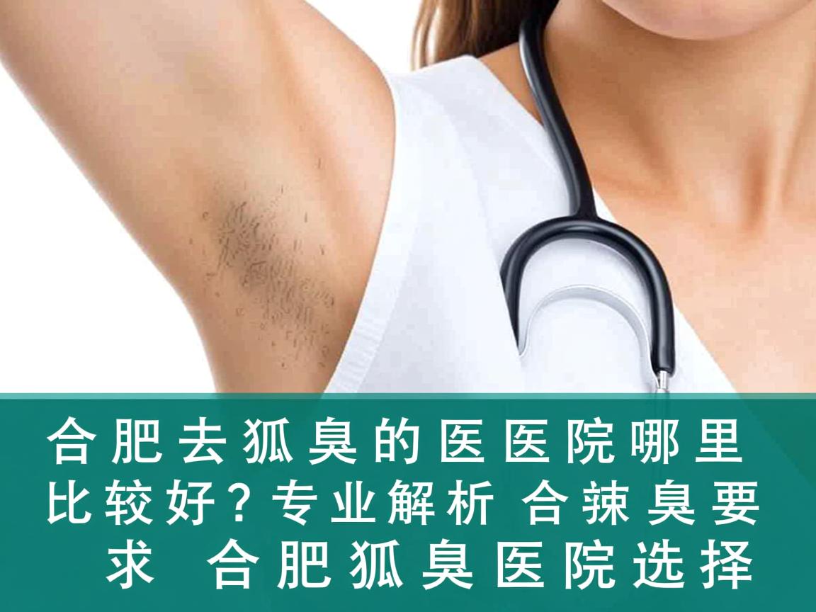 合肥去狐臭的医院哪里比较好？专业解析合肥狐臭医院选择