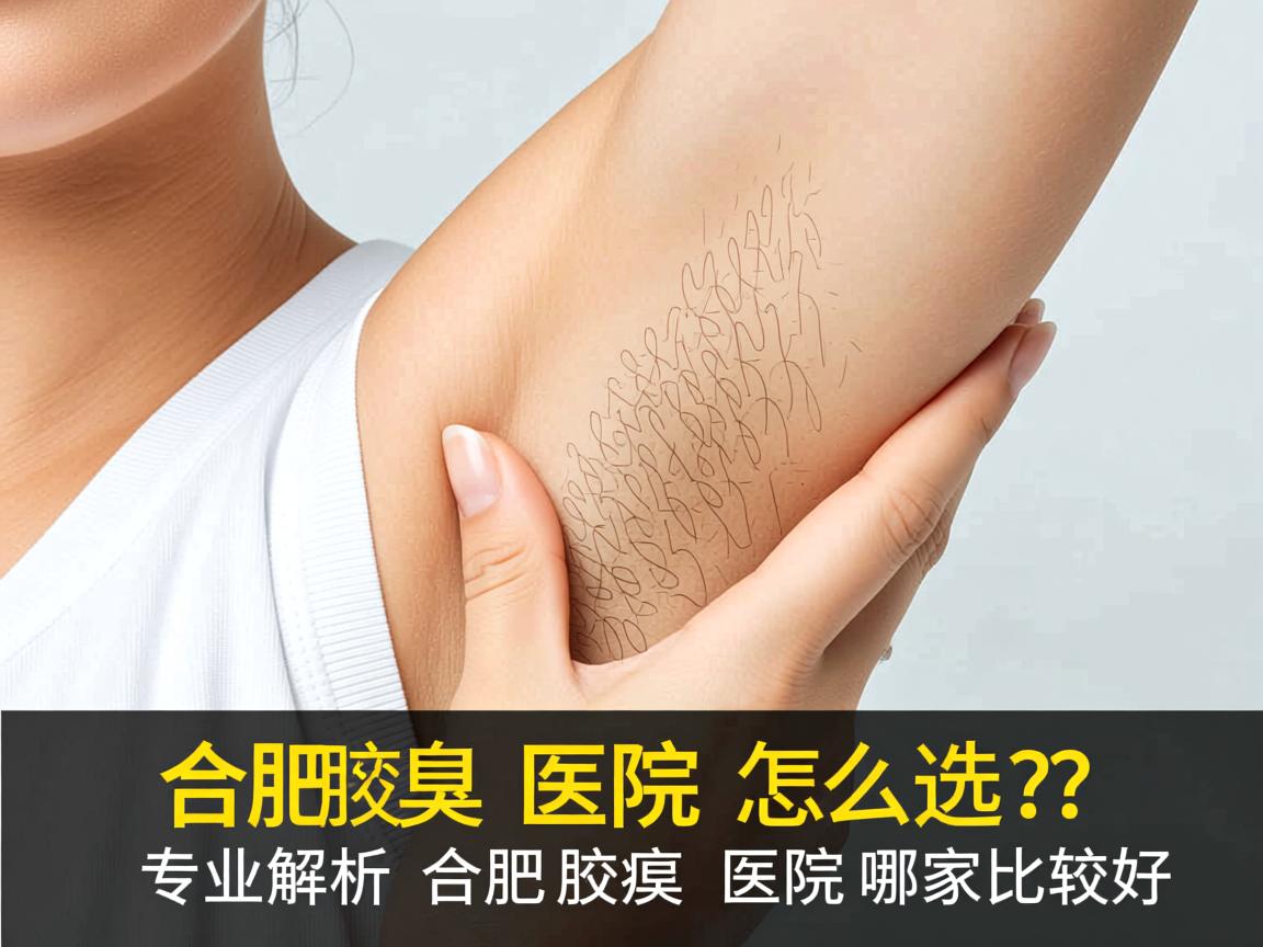 合肥腋臭医院怎么选？专业解析合肥腋臭医院哪家比较好