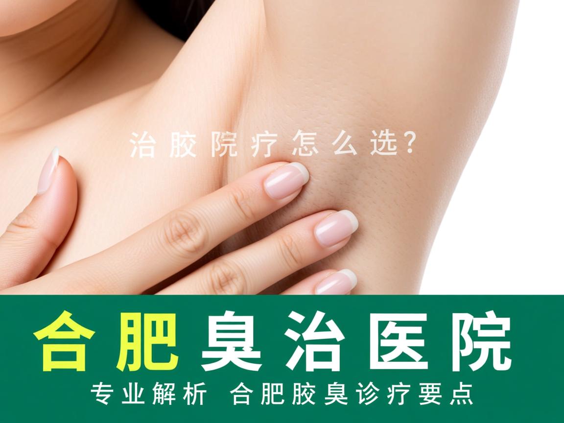 合肥腋臭治疗医院怎么选？专业解析合肥腋臭诊疗要点