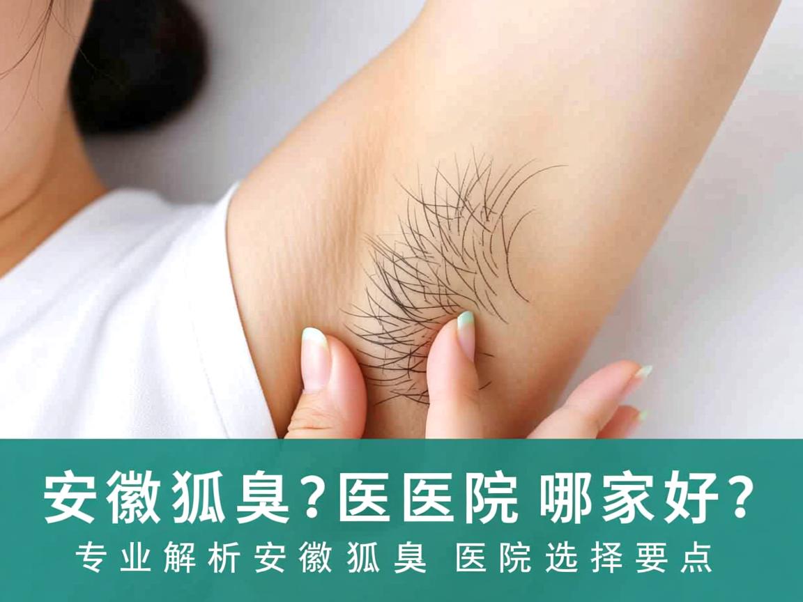 安徽狐臭医院哪家好？专业解析安徽狐臭医院选择要点