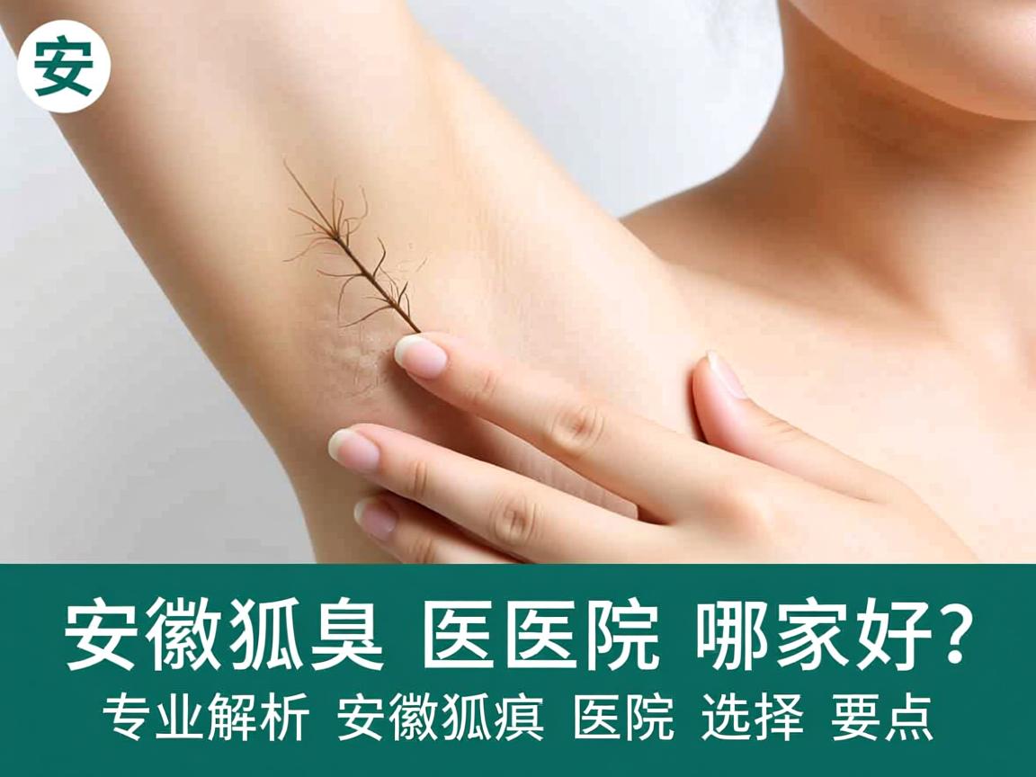 安徽狐臭医院哪家好？专业解析安徽狐臭医院选择要点