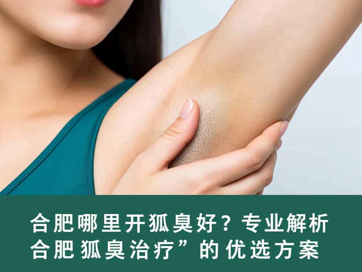 合肥哪里开狐臭好？专业解析合肥狐臭治疗的优选方案