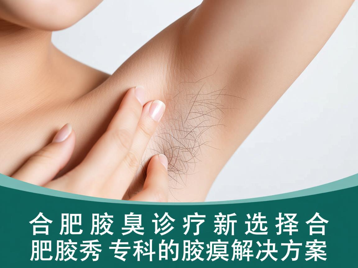 合肥腋臭诊疗新选择，合肥腋秀专科的腋臭解决方案