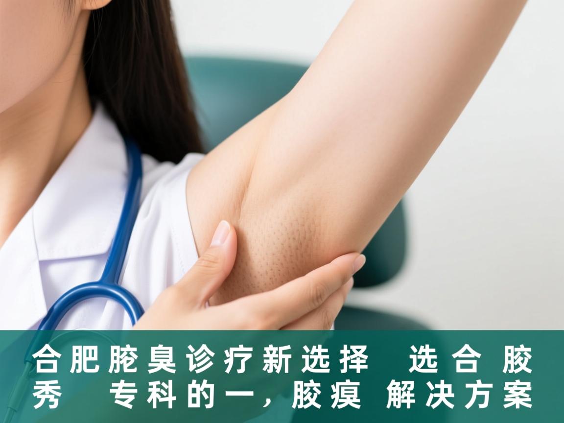 合肥腋臭诊疗新选择，合肥腋秀专科的腋臭解决方案