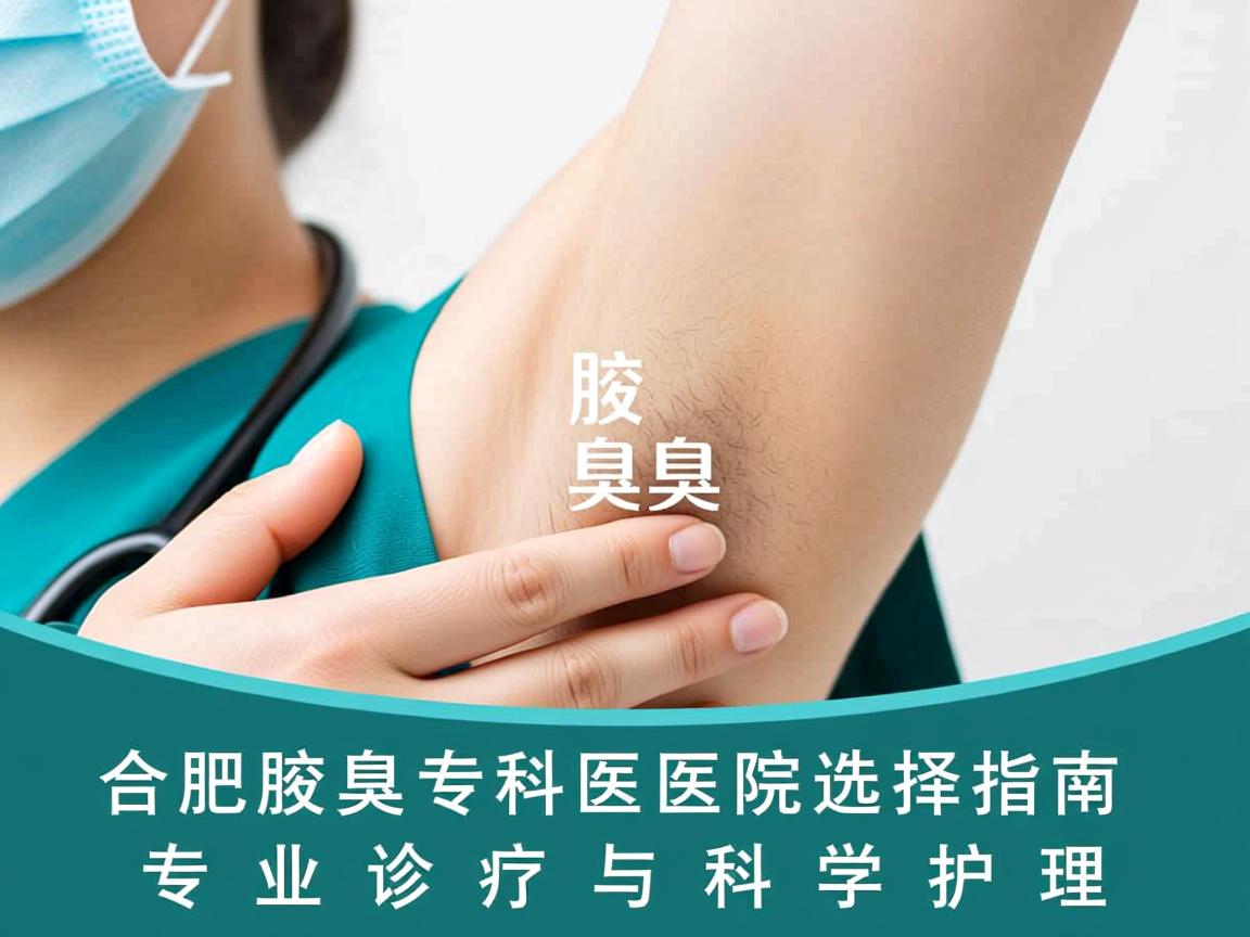 合肥腋臭专科医院选择指南，专业诊疗与科学护理