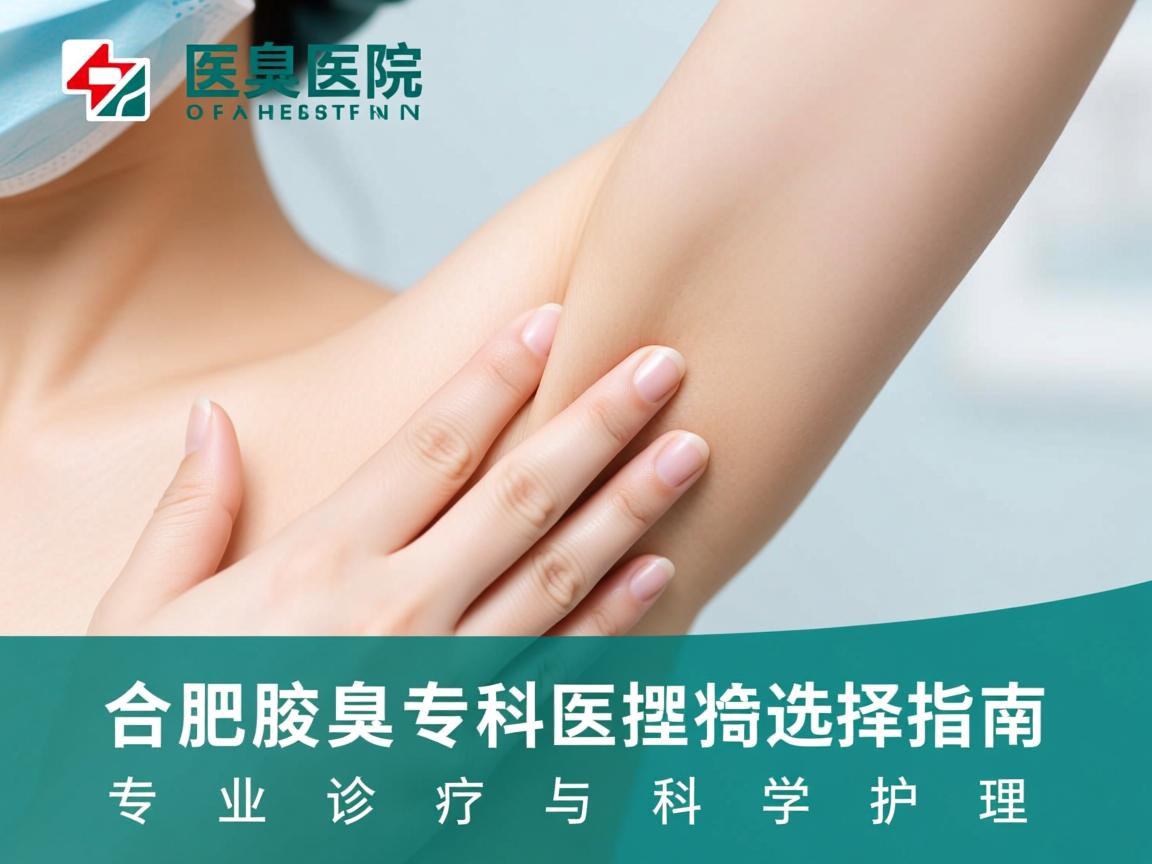 合肥腋臭专科医院选择指南，专业诊疗与科学护理