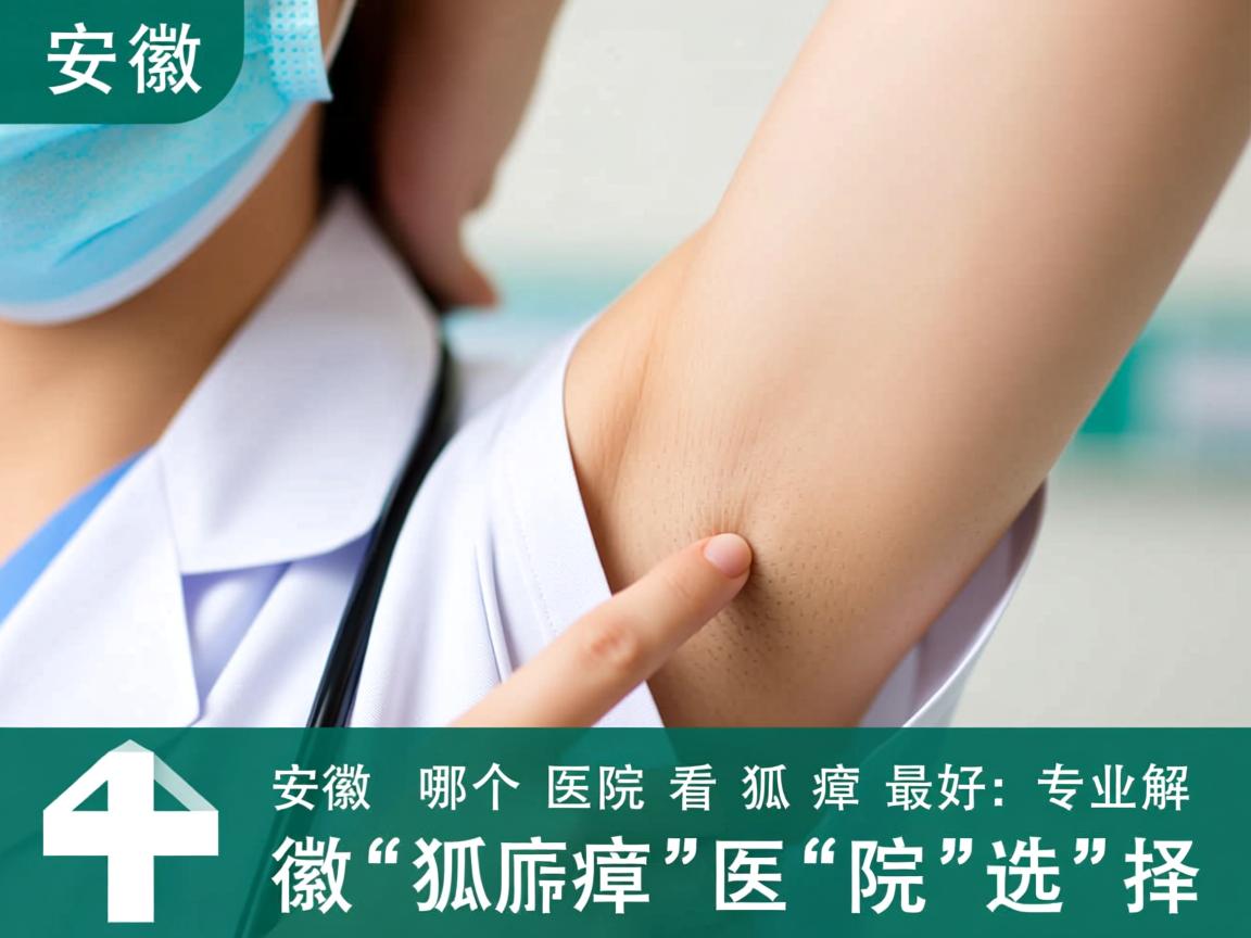 安徽哪个医院看狐臭最好，专业解析安徽狐臭医院的选择