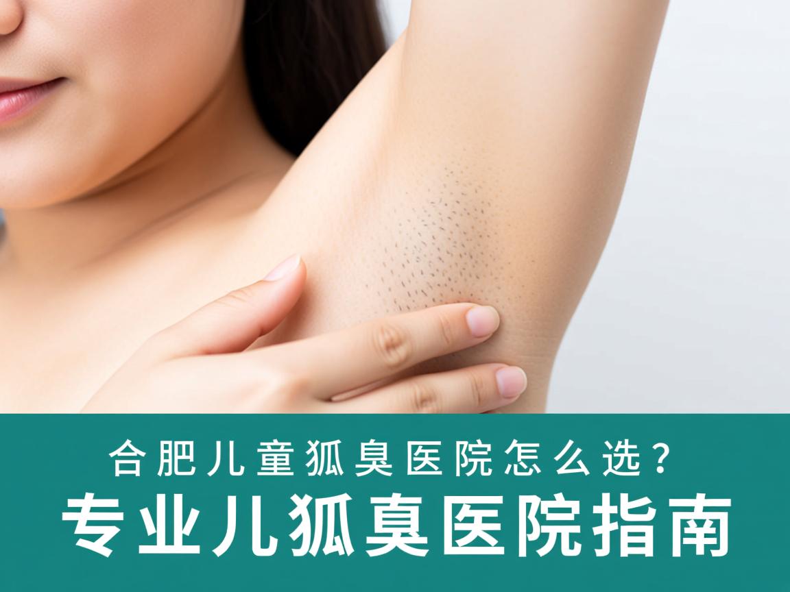 合肥儿童狐臭医院怎么选？专业儿童狐臭医院指南