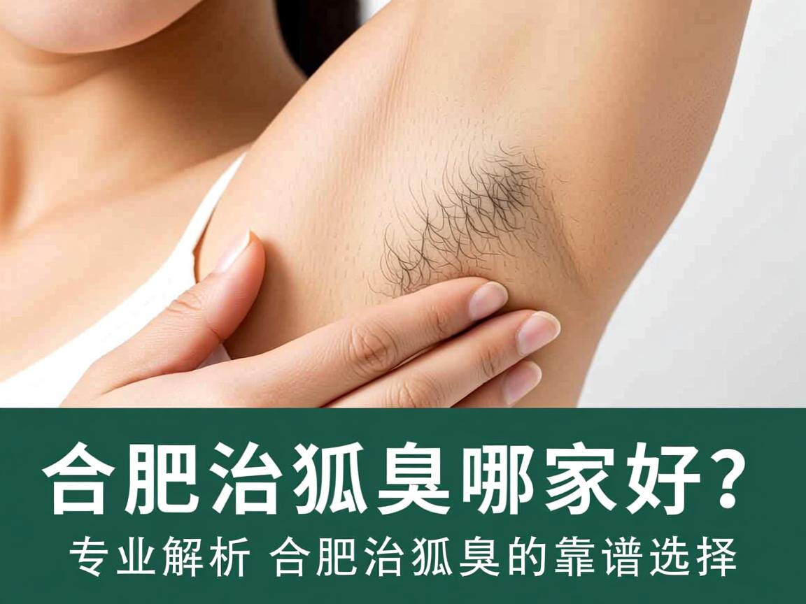 合肥治狐臭哪家好？专业解析合肥治狐臭的靠谱选择