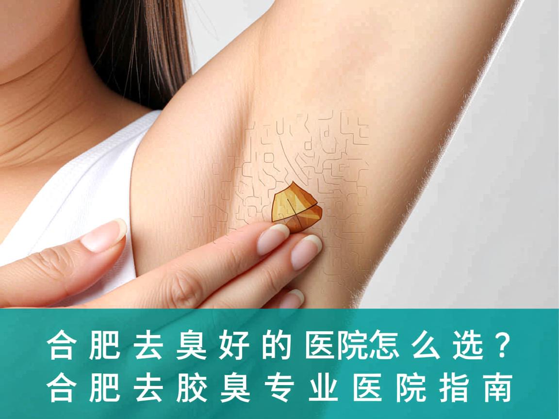 合肥去腋臭好的医院怎么选？合肥去腋臭专业医院指南