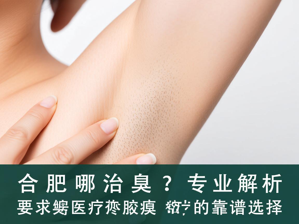 合肥哪治腋臭？专业解析合肥腋臭治疗的靠谱选择