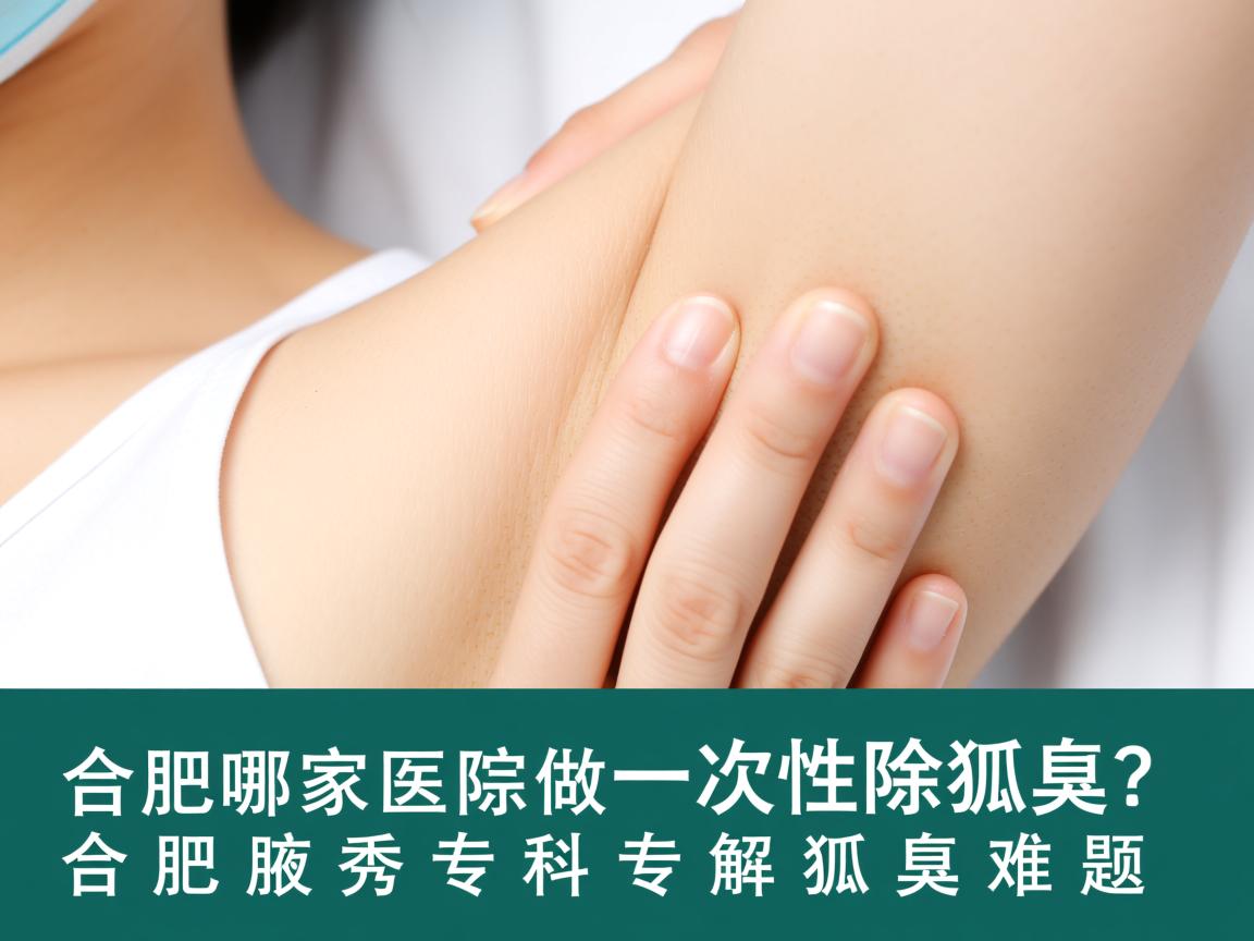 合肥哪家医院做一次性除狐臭？合肥腋秀专科专解狐臭难题