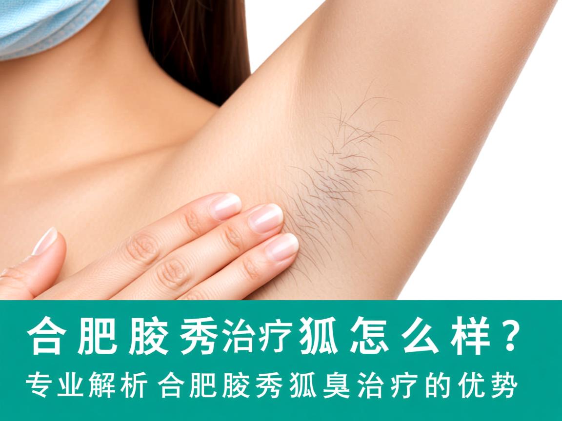 合肥腋秀治疗狐臭怎么样？专业解析合肥腋秀狐臭治疗的优势